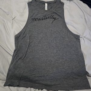 lululemon athletica Charcoal Muscle Tee